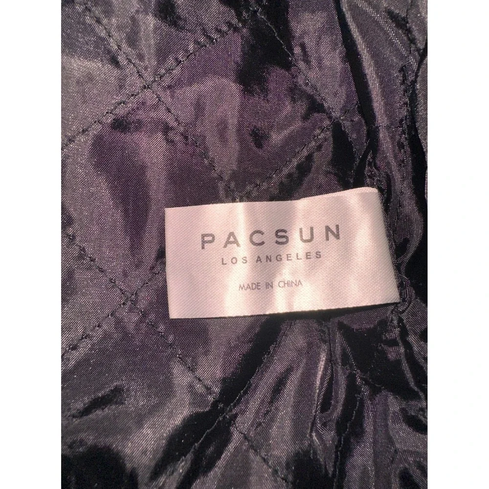 PacSun Yellow Jacket with Black Collar - Picture 9 of 11